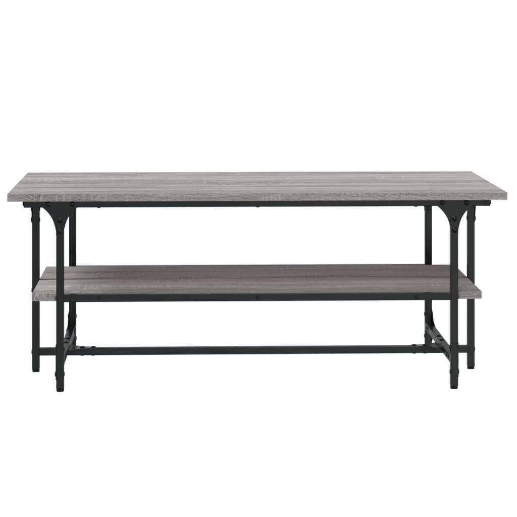 Coffee Table Grey Sonoma 100x50x40 cm Engineered Wood