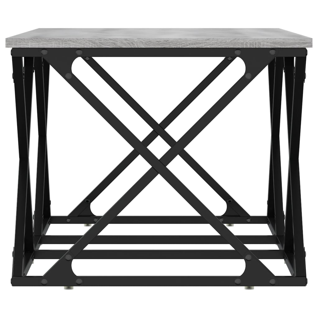 Coffee Table Grey Sonoma 100x49x40 cm Engineered Wood
