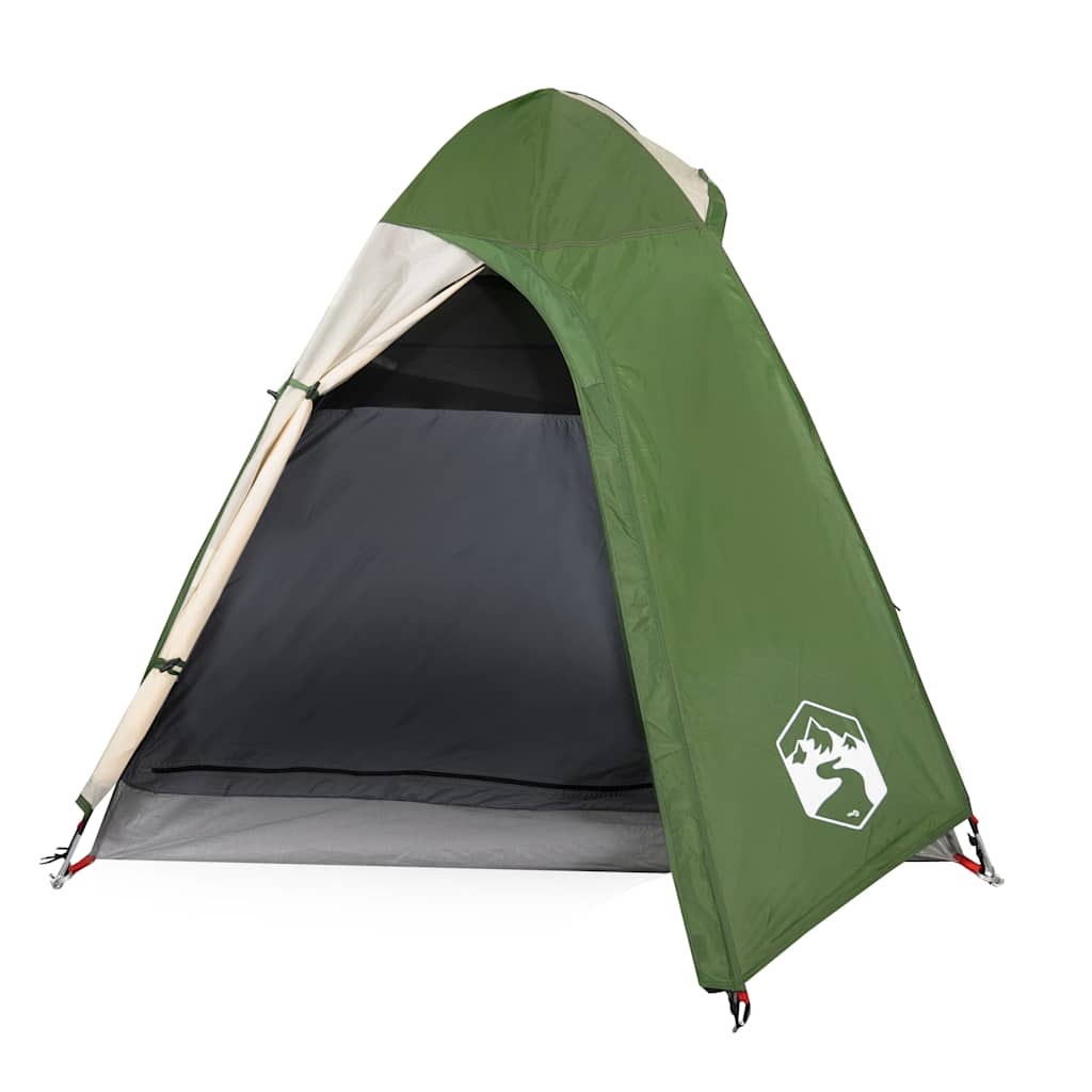 Camping Tent Dome 2-Person Green Waterproof