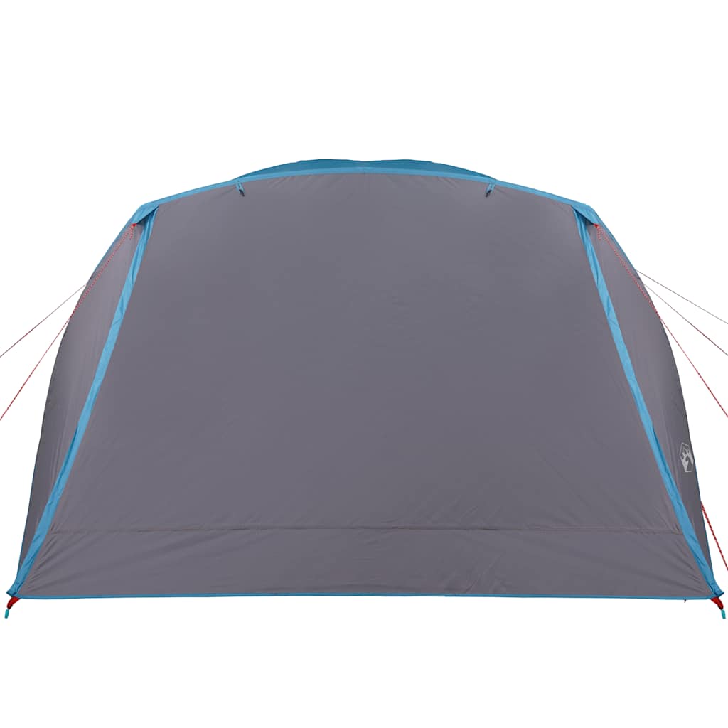 Camping Tent with Porch 4-Person Blue Waterproof
