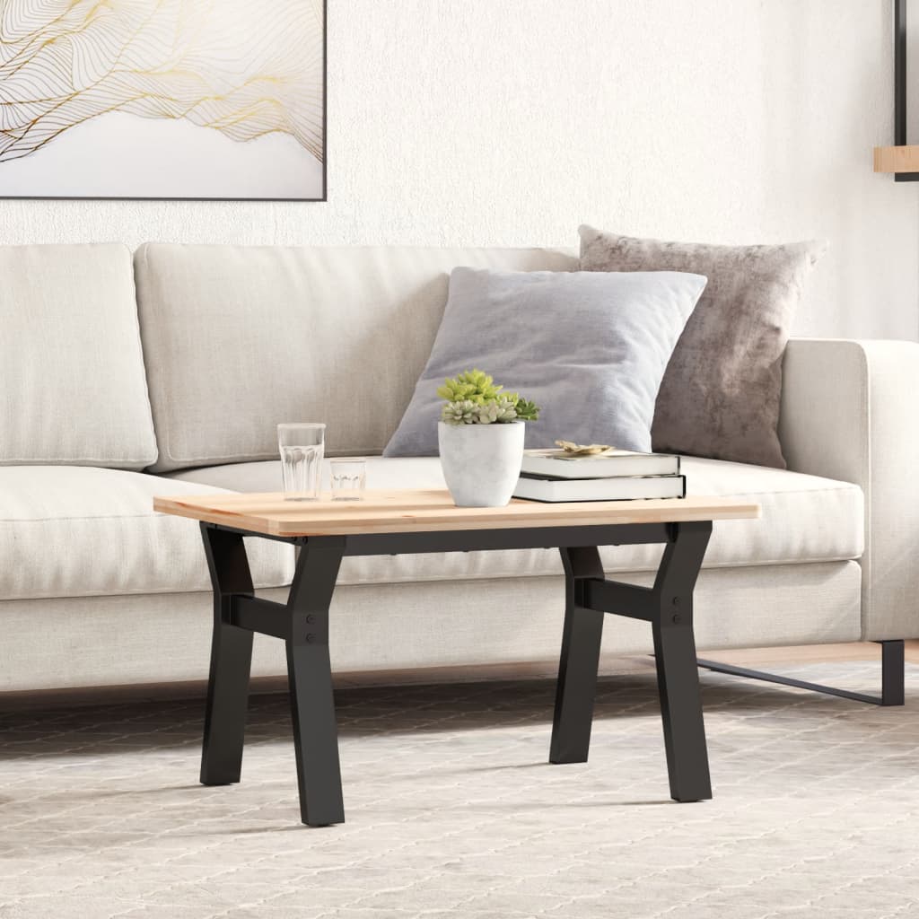 Coffee Table Legs Y-Frame 60x40x38 cm Steel