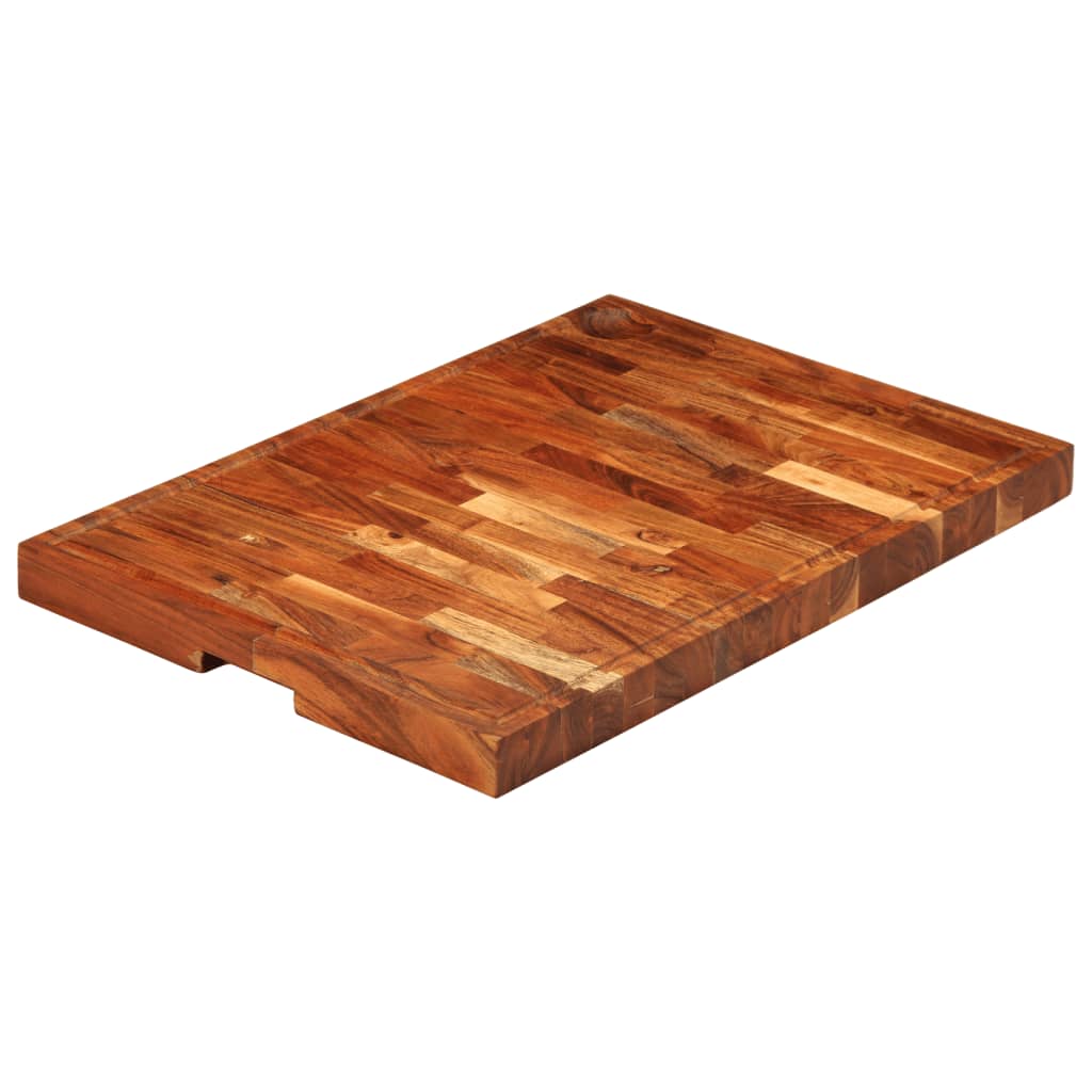 Chopping Board 60x42x4 cm Solid Wood Acacia