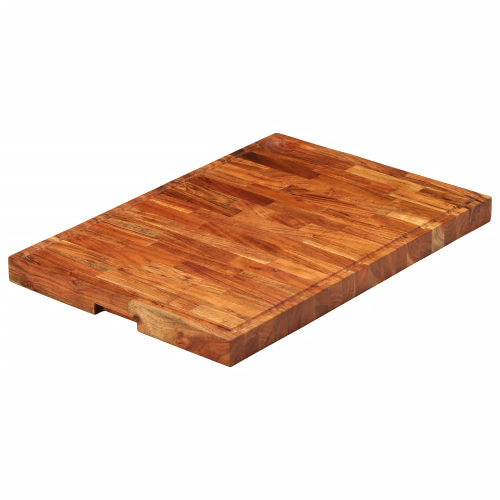 Chopping Board 60x42x4 cm Solid Wood Acacia