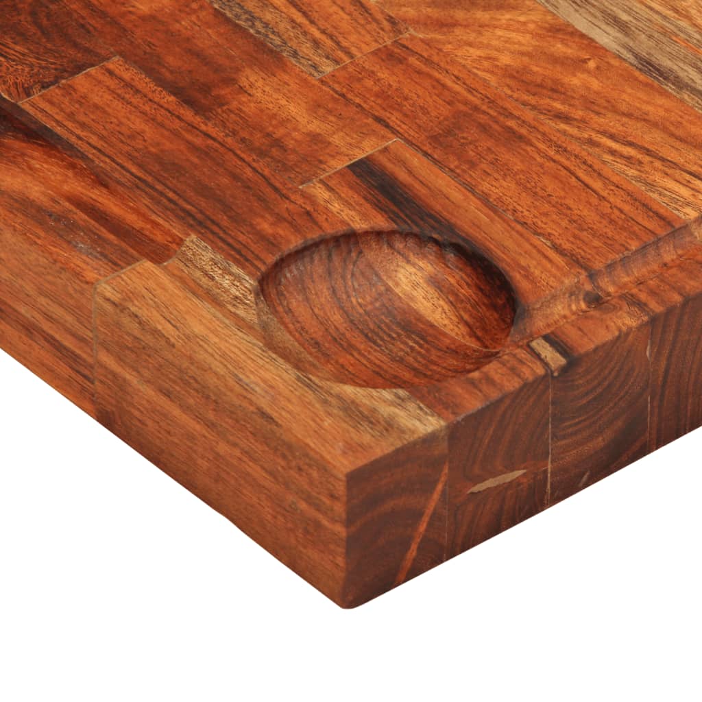 Chopping Board 60x42x4 cm Solid Wood Acacia