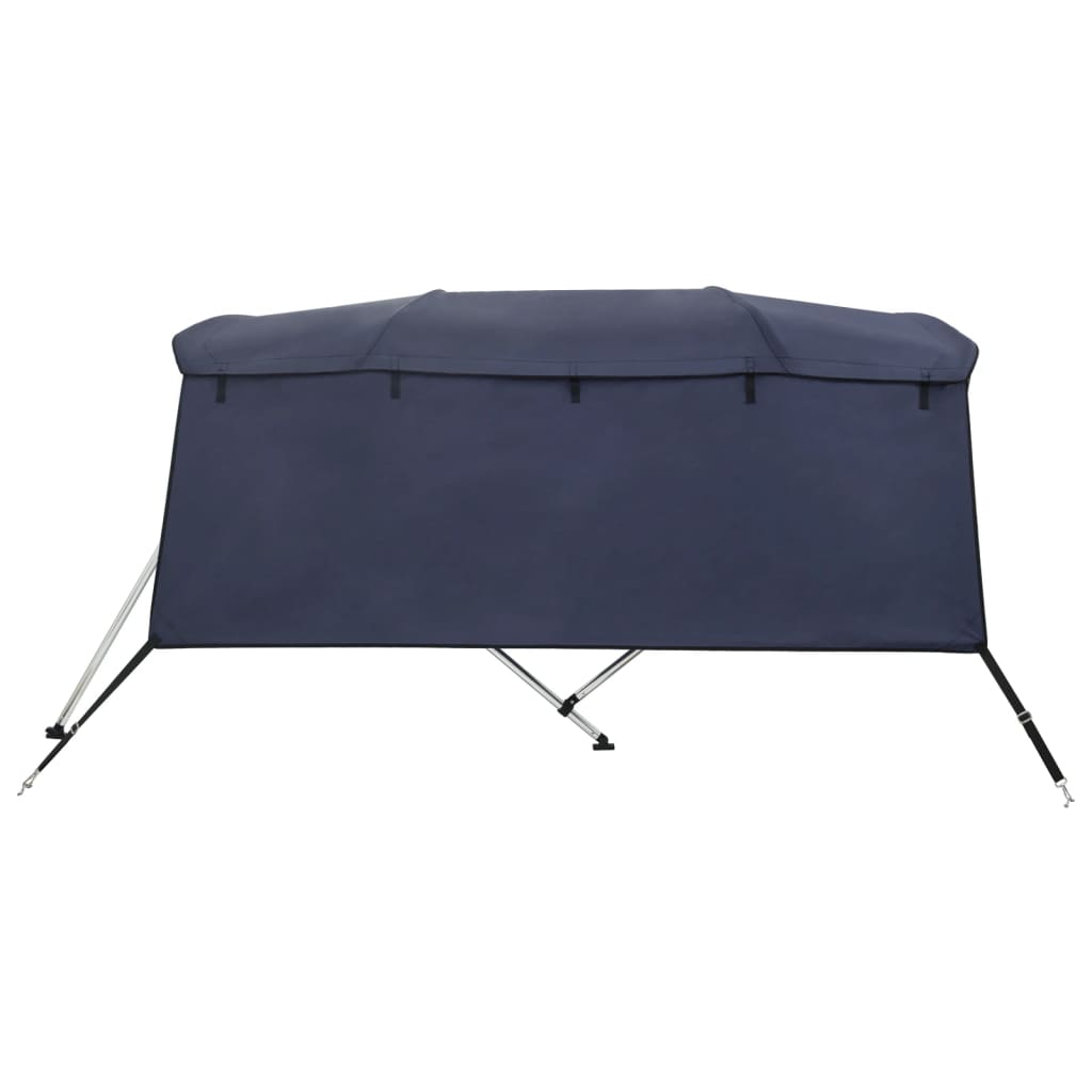 4-bow Bimini Top with Sidewalls 243x(230-244)x137 cm