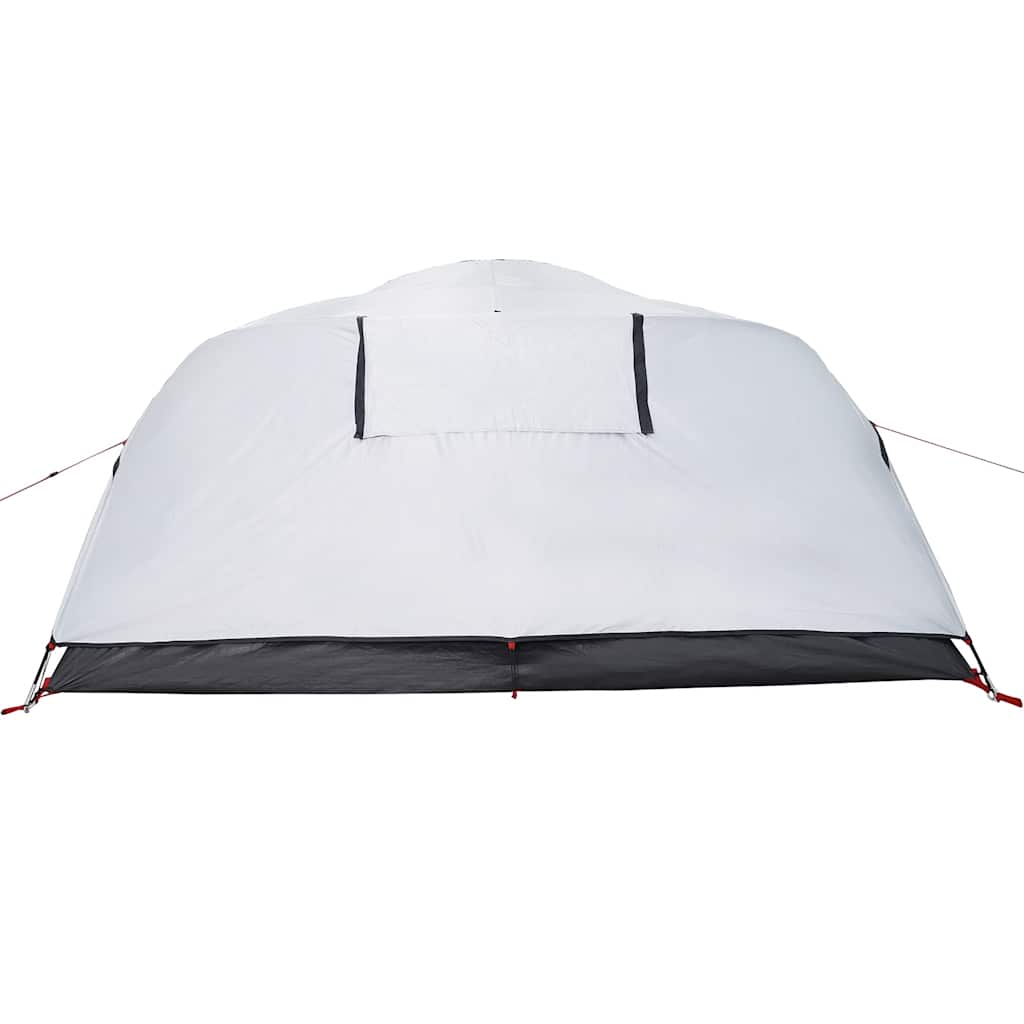Camping Tent Dome 4-Person White Blackout Fabric Waterproof