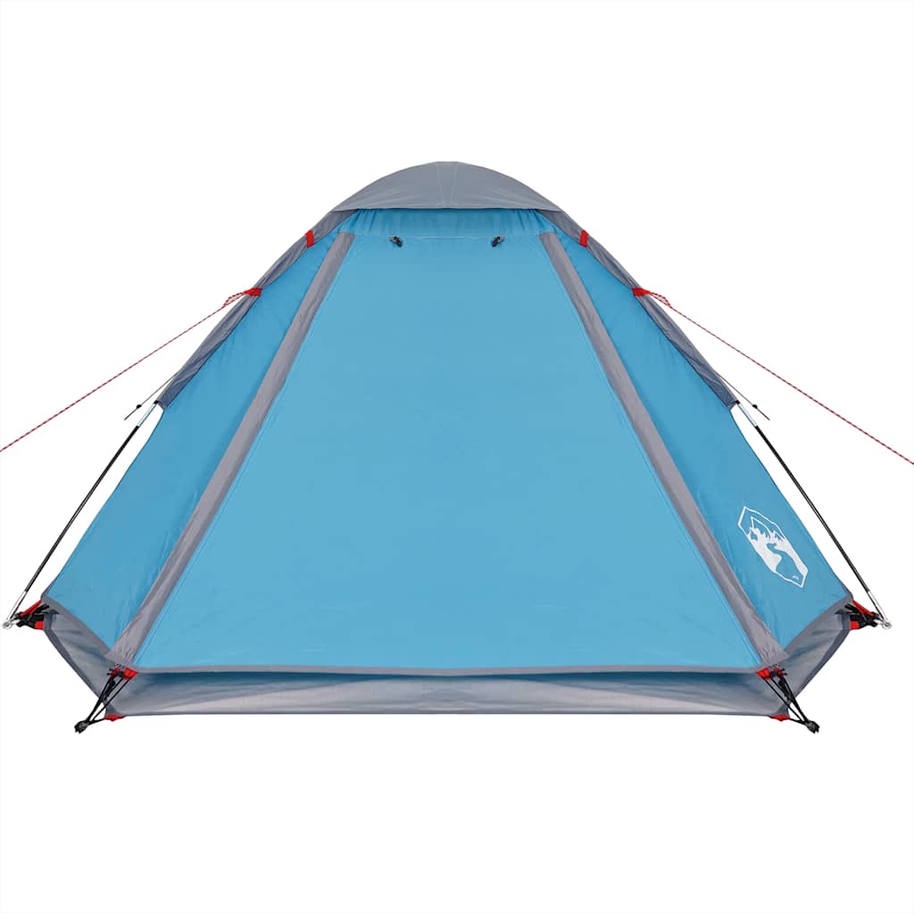 Camping Tent Dome 2-Person Blue Waterproof