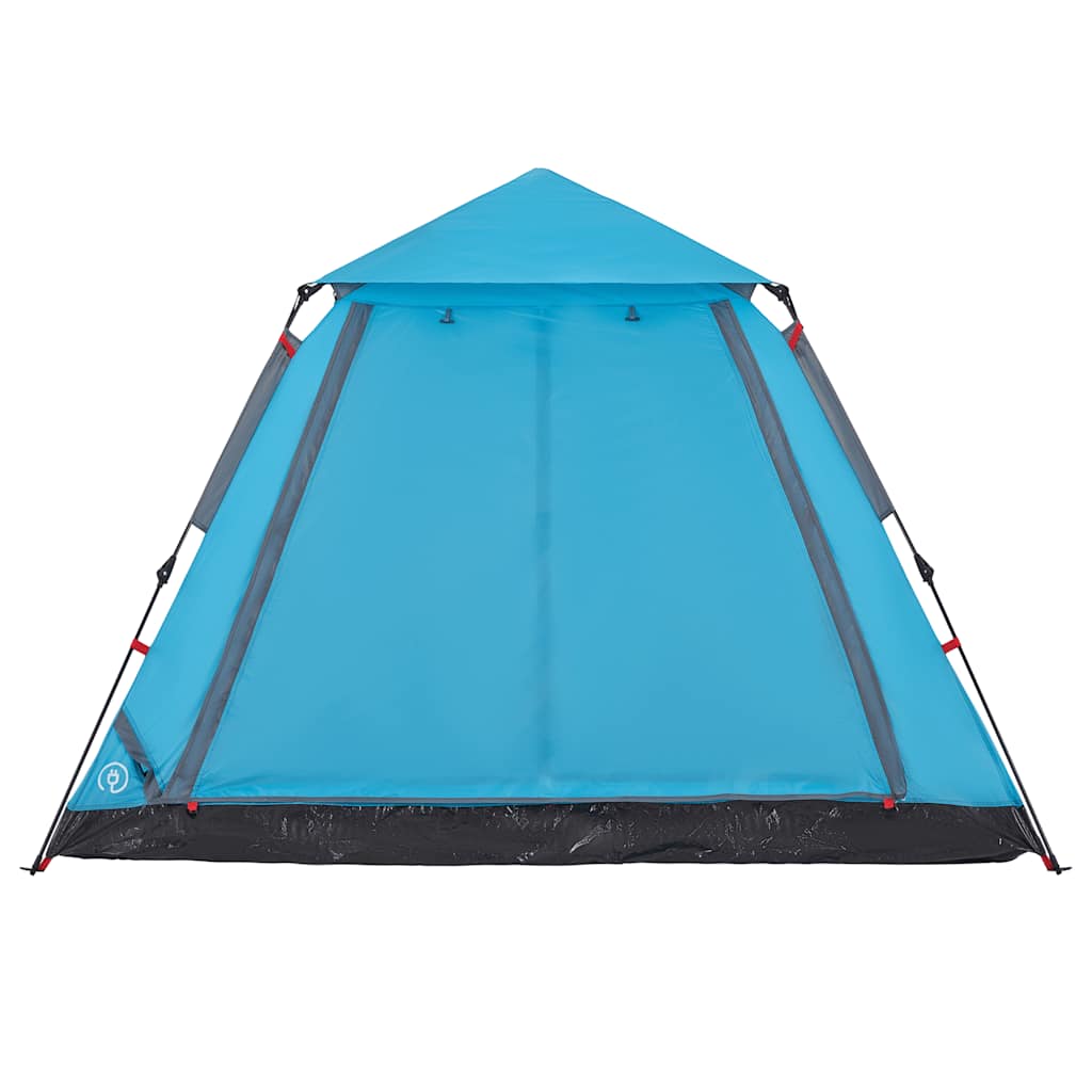 Camping Tent Dome 5-Person Blue Quick Release