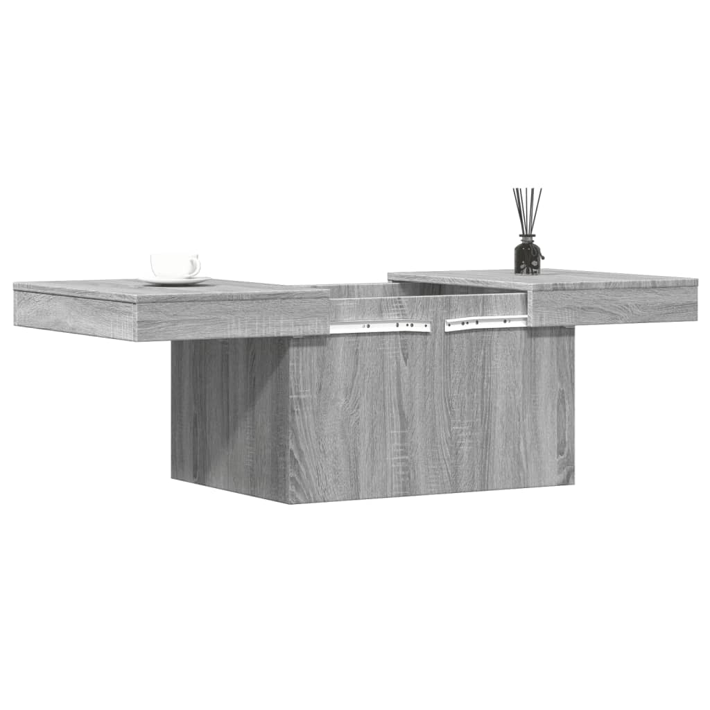 Coffee Table Grey Sonoma 100x55x40 cm Engineered Wood