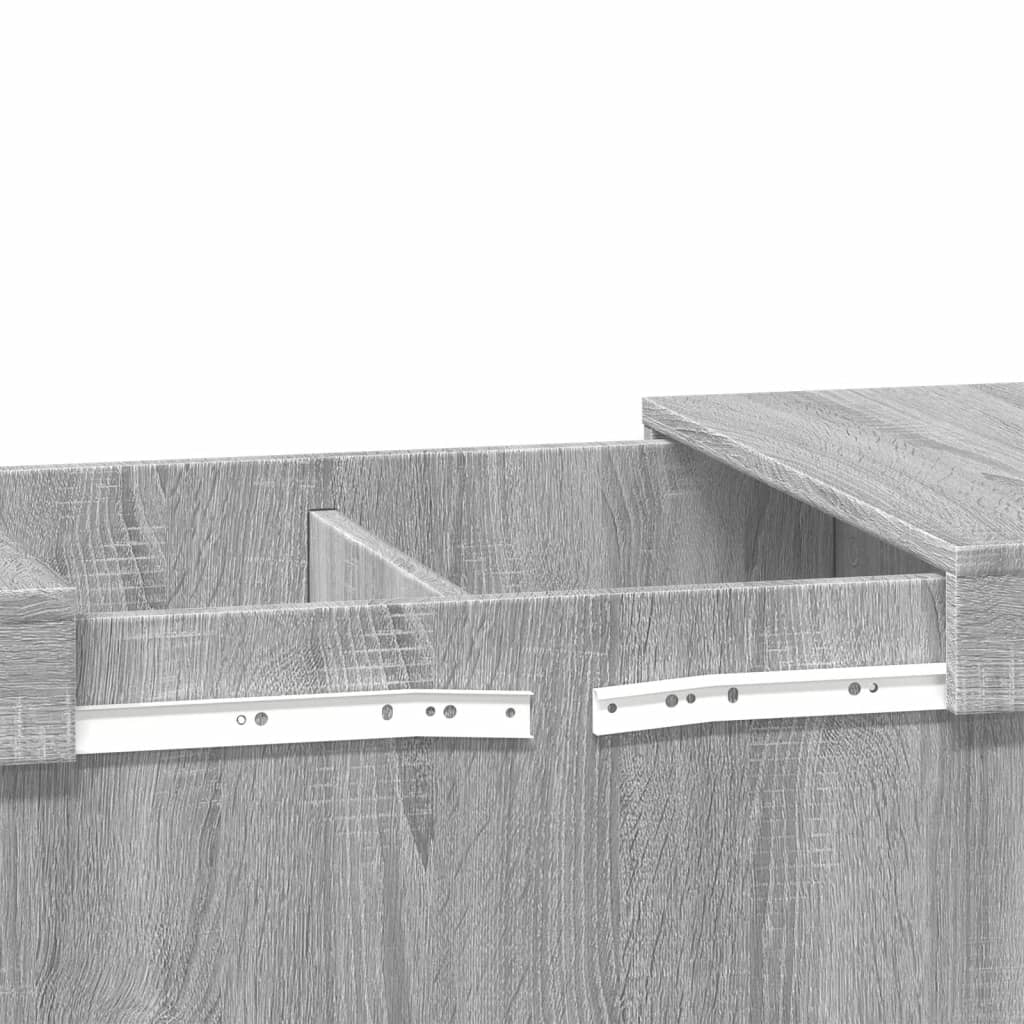Coffee Table Grey Sonoma 100x55x40 cm Engineered Wood