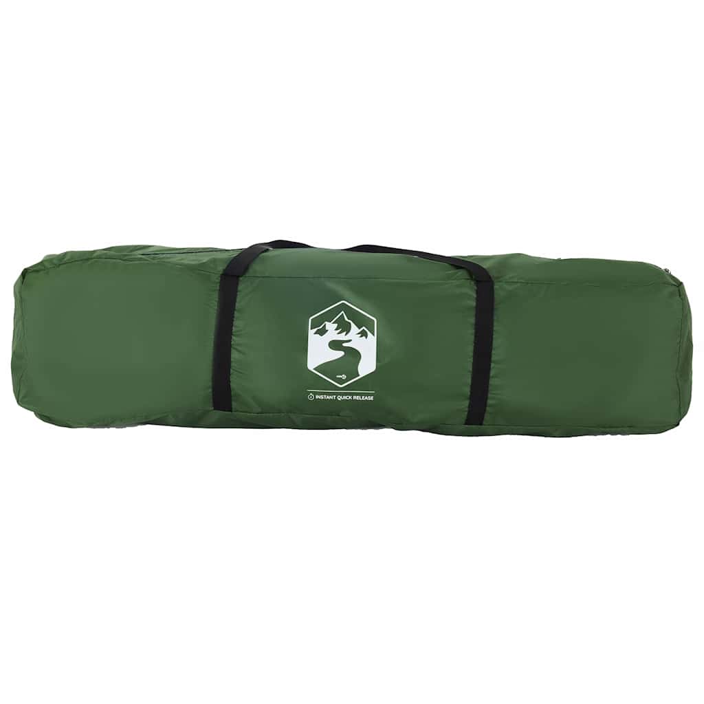 Camping Tent Cabin 4-Person Green Quick Release