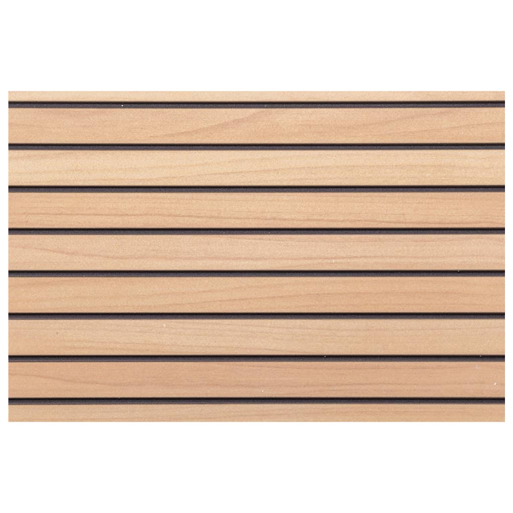 3D Wall Panels 5 pcs Brown 100x50 cm EPS