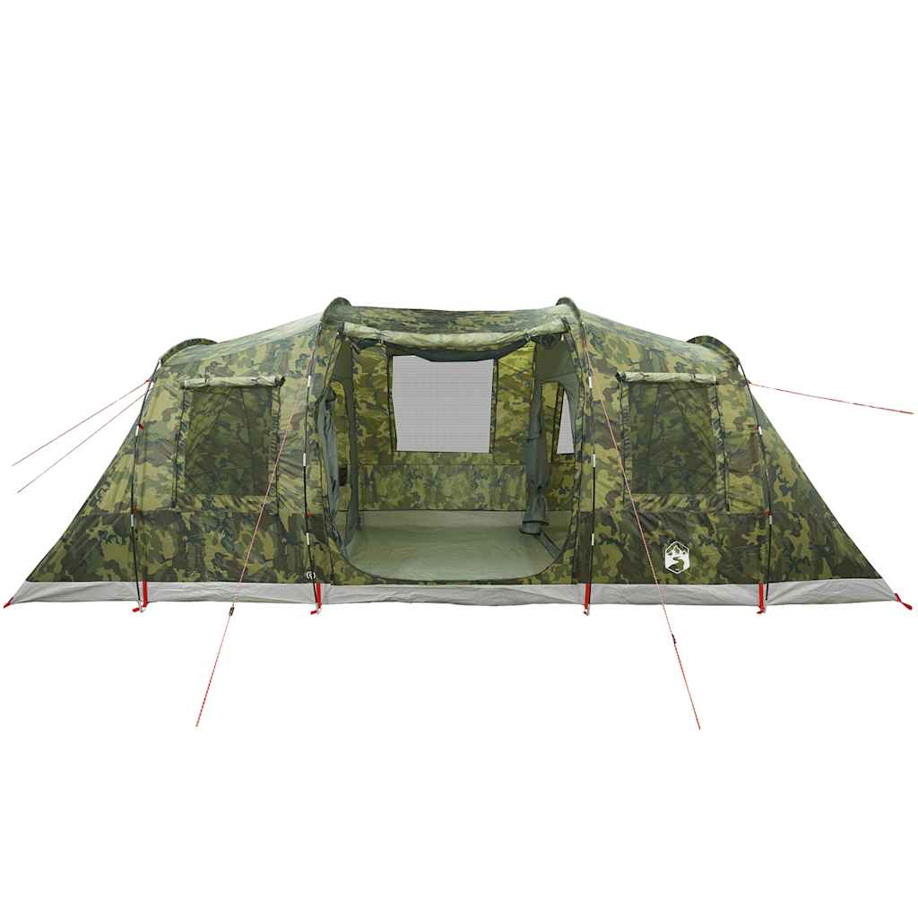Camping Tent Tunnel 4-Person Camouflage Waterproof
