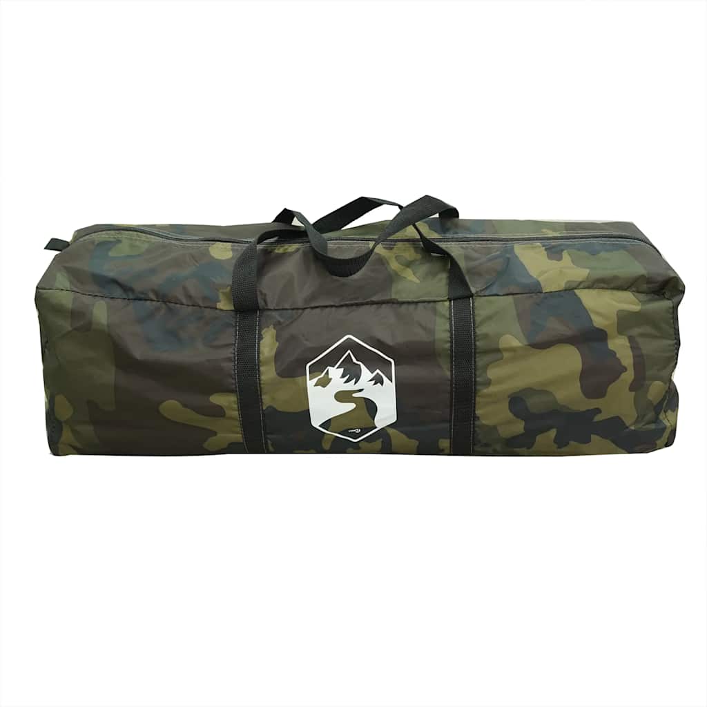 Camping Tent Tunnel 4-Person Camouflage Waterproof