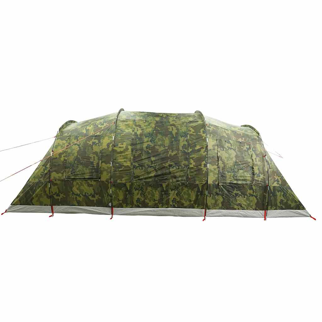 Camping Tent Tunnel 4-Person Camouflage Waterproof