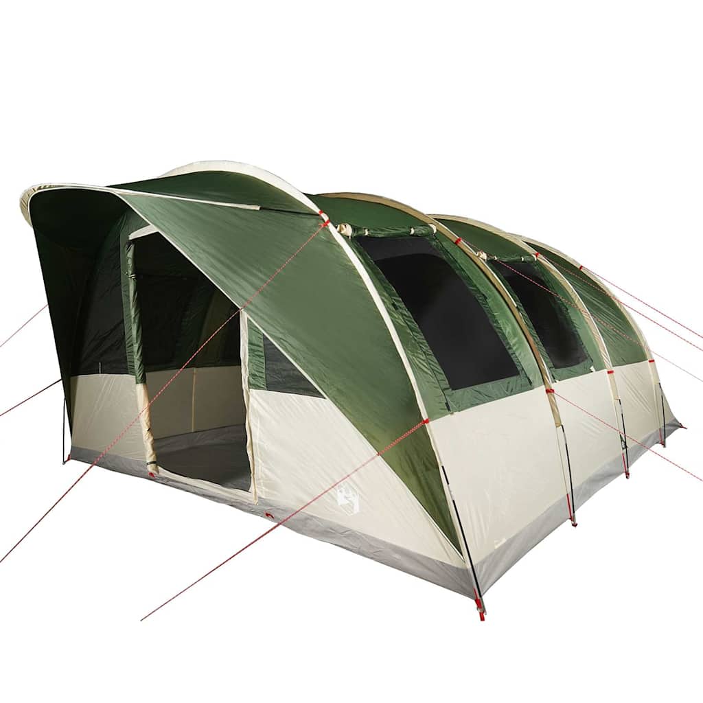 Camping Tent Tunnel 5-Person Green Waterproof