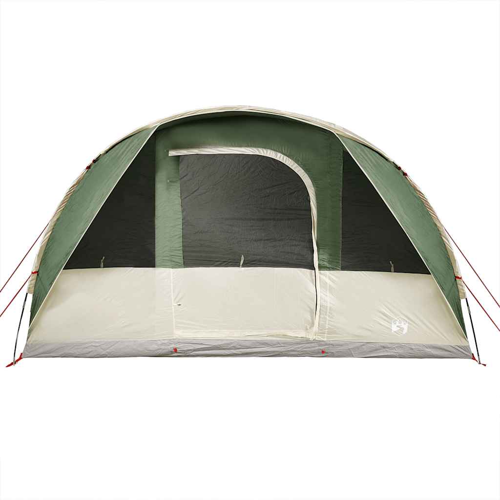 Camping Tent Tunnel 5-Person Green Waterproof
