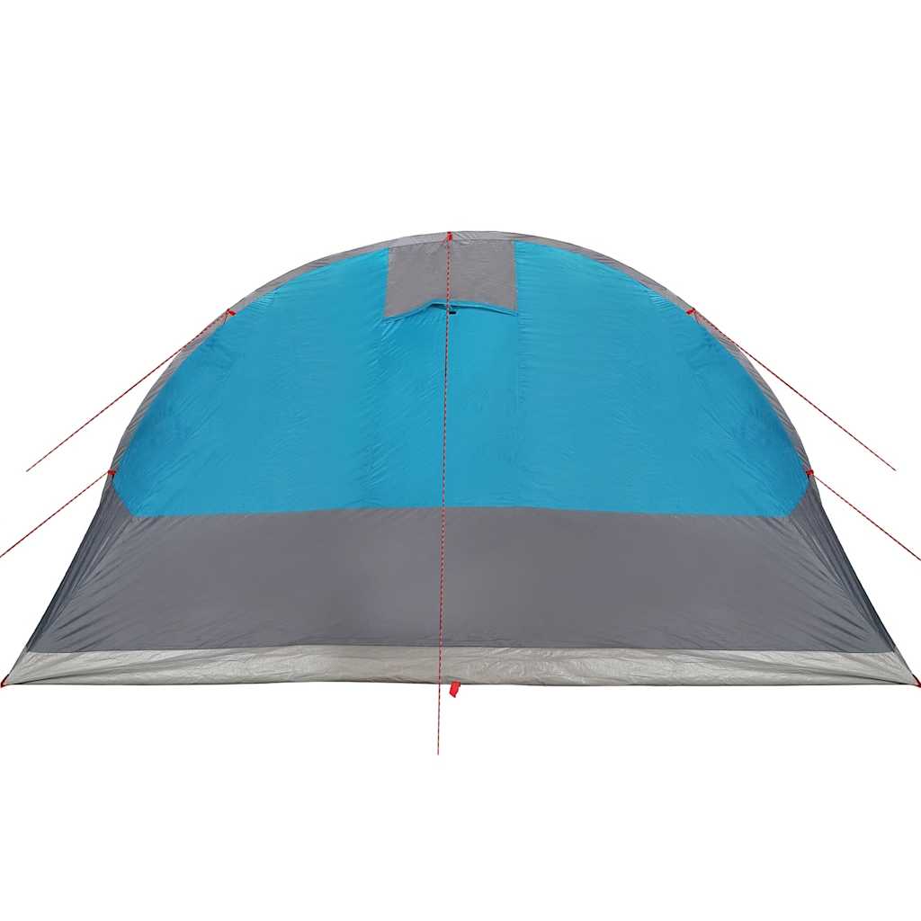 Camping Tent Tunnel 5-Person Blue Waterproof