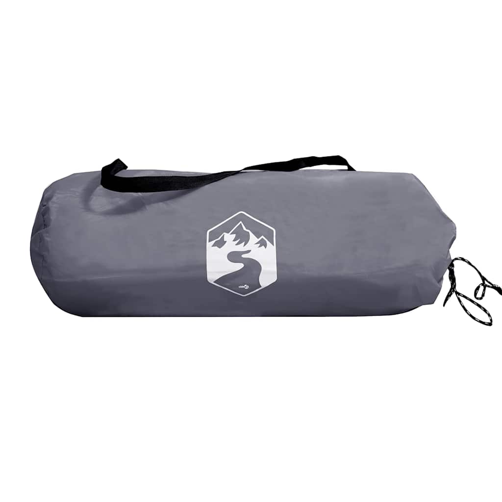 Camping Windbreak Grey and Orange 510x153 cm Waterproof