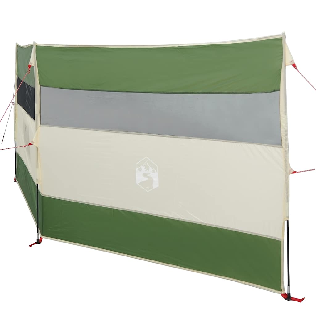 Camping Windbreak Green 340x130 cm Waterproof