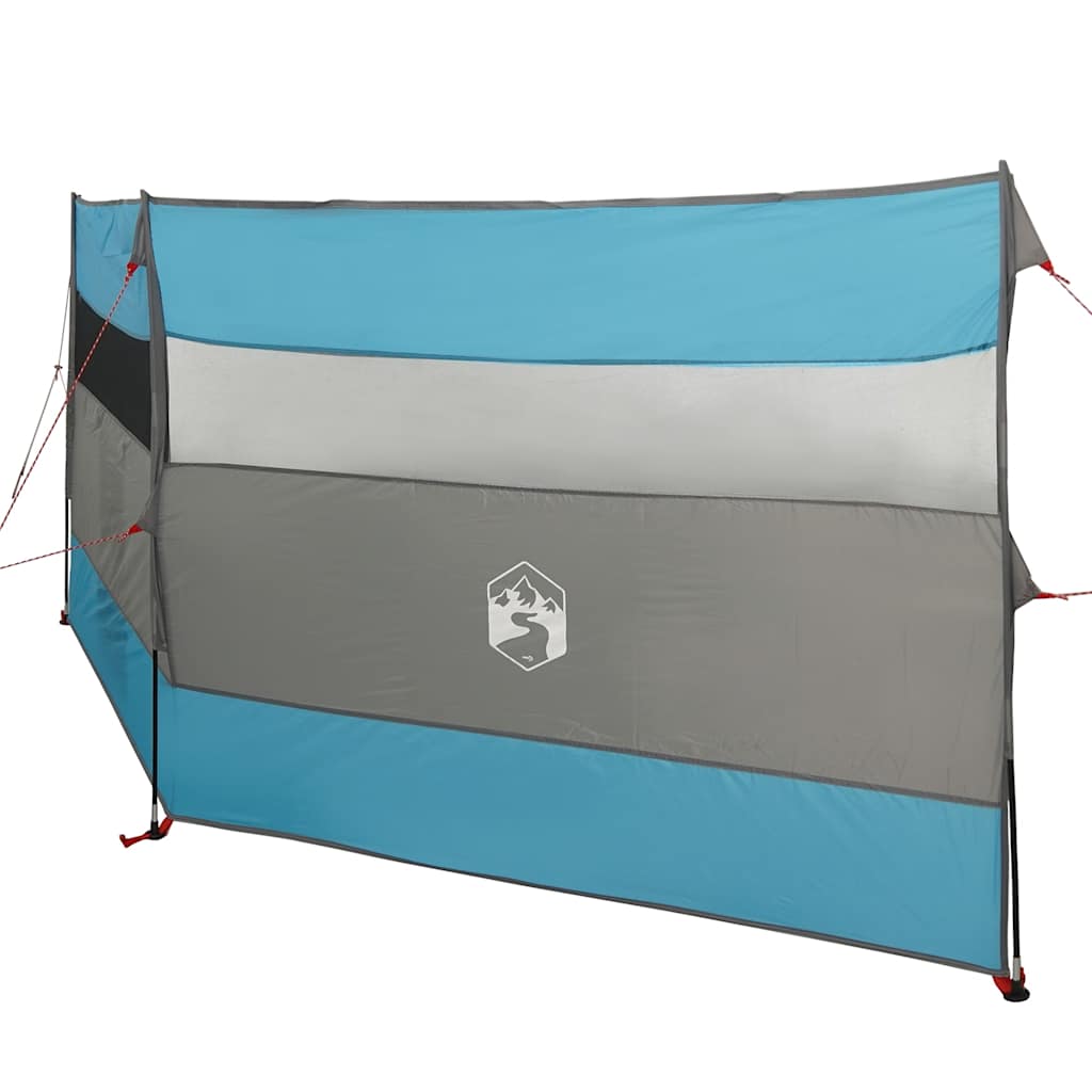 Camping Windbreak Blue 340x130 cm Waterproof