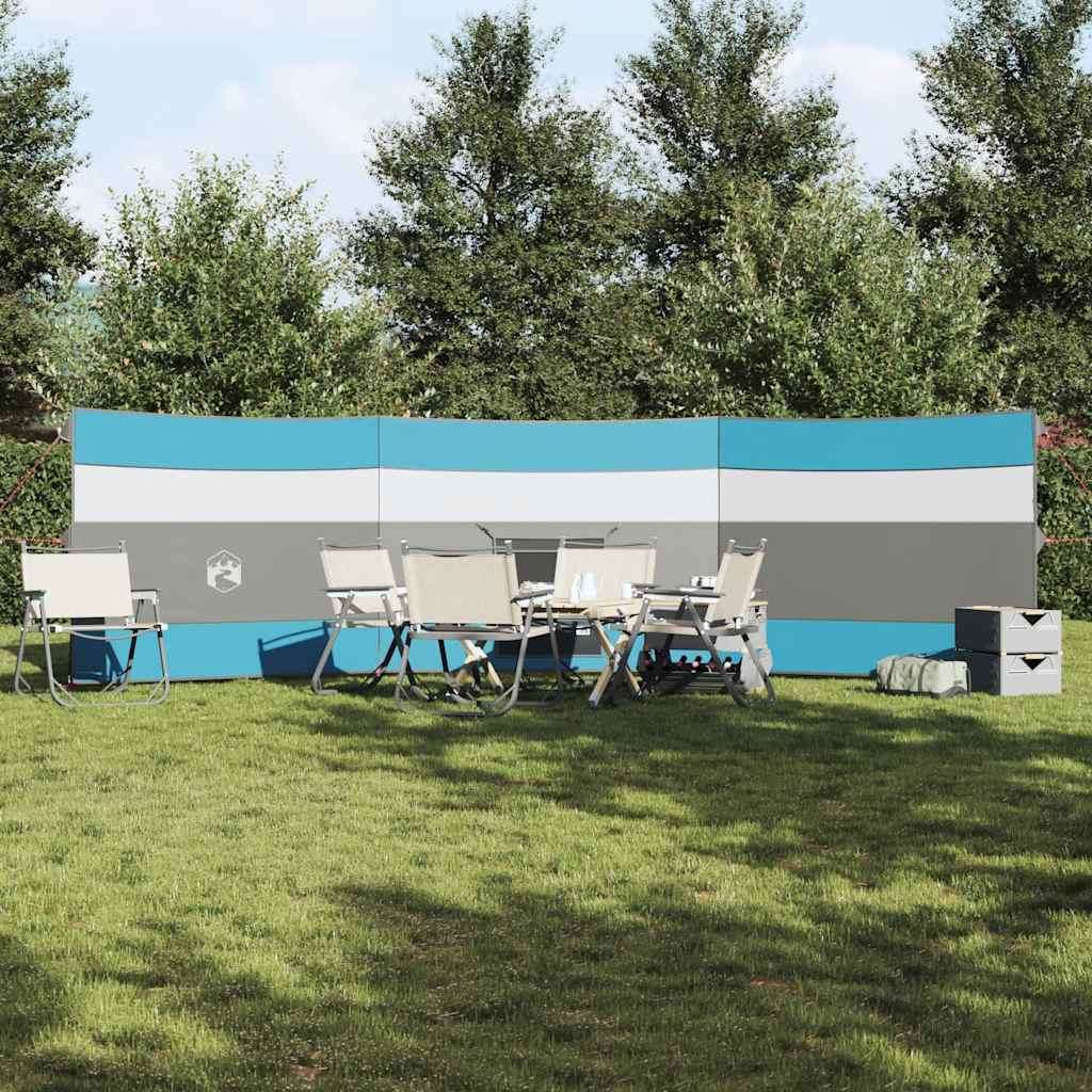 Camping Windbreak Blue 508x130 cm Waterproof