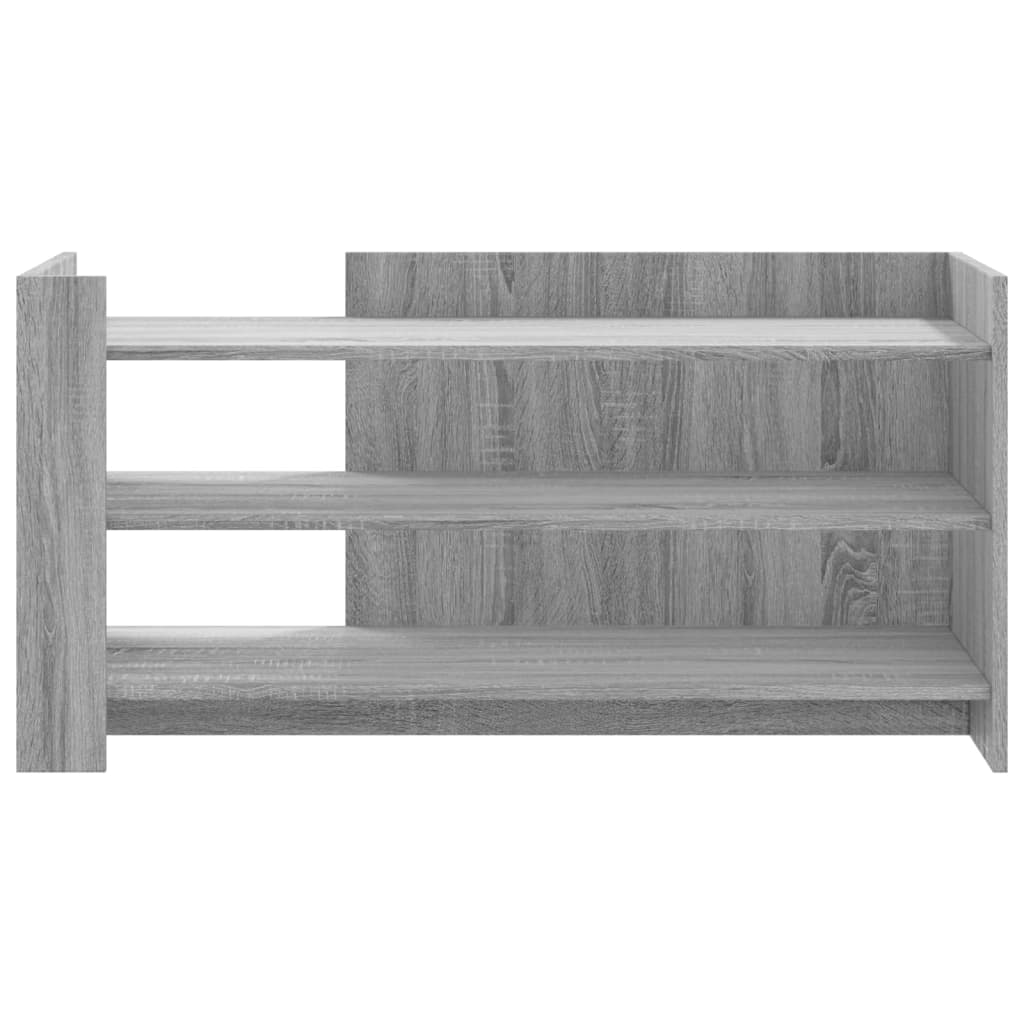 Coffee Table Grey Sonoma 100x50x50 cm Engineered Wood