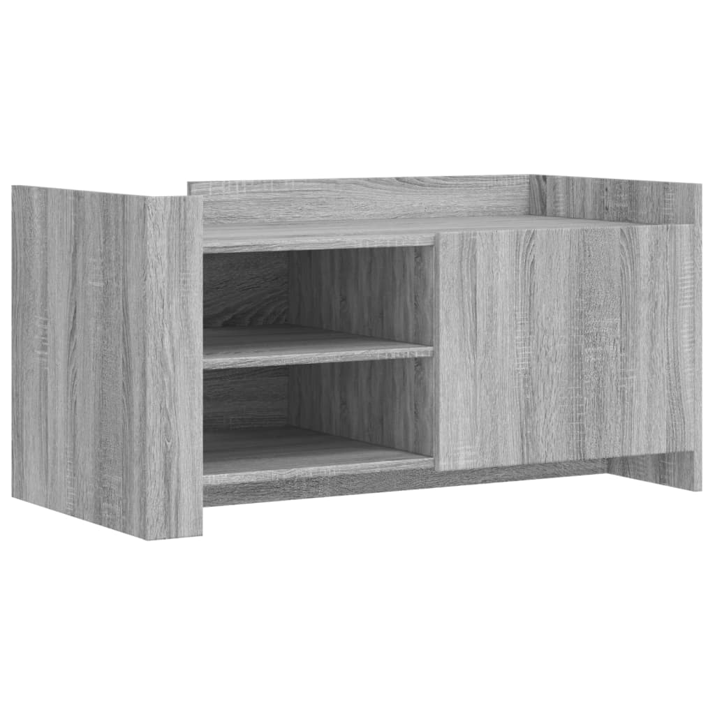 Coffee Table Grey Sonoma 100x50x50 cm Engineered Wood