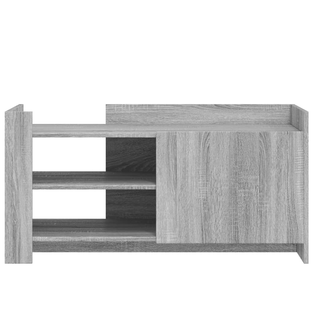 Coffee Table Grey Sonoma 100x50x50 cm Engineered Wood