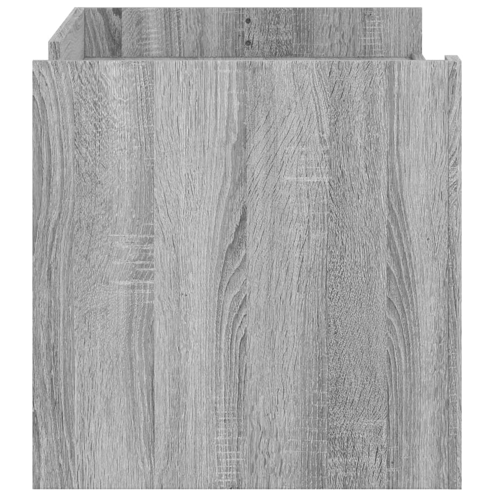 Coffee Table Grey Sonoma 100x50x50 cm Engineered Wood