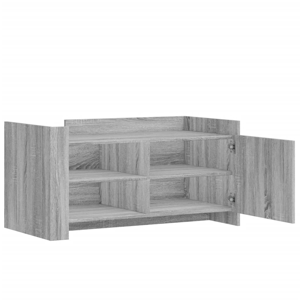 Coffee Table Grey Sonoma 100x50x50 cm Engineered Wood