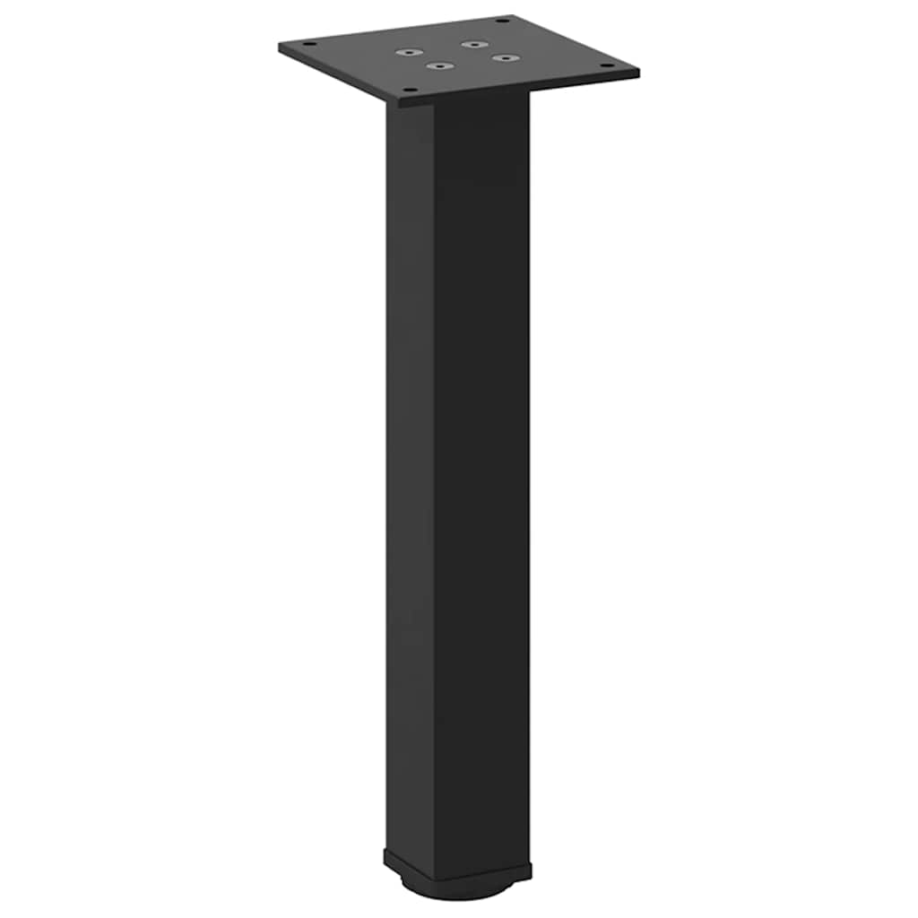 Coffee Table Legs 4 pcs Black 30-32 cm Steel