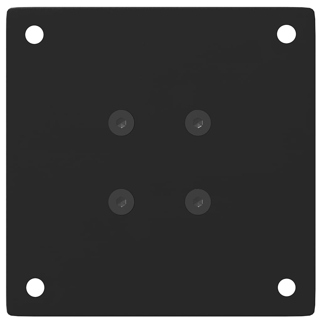 Coffee Table Legs 4 pcs Black 30-32 cm Steel