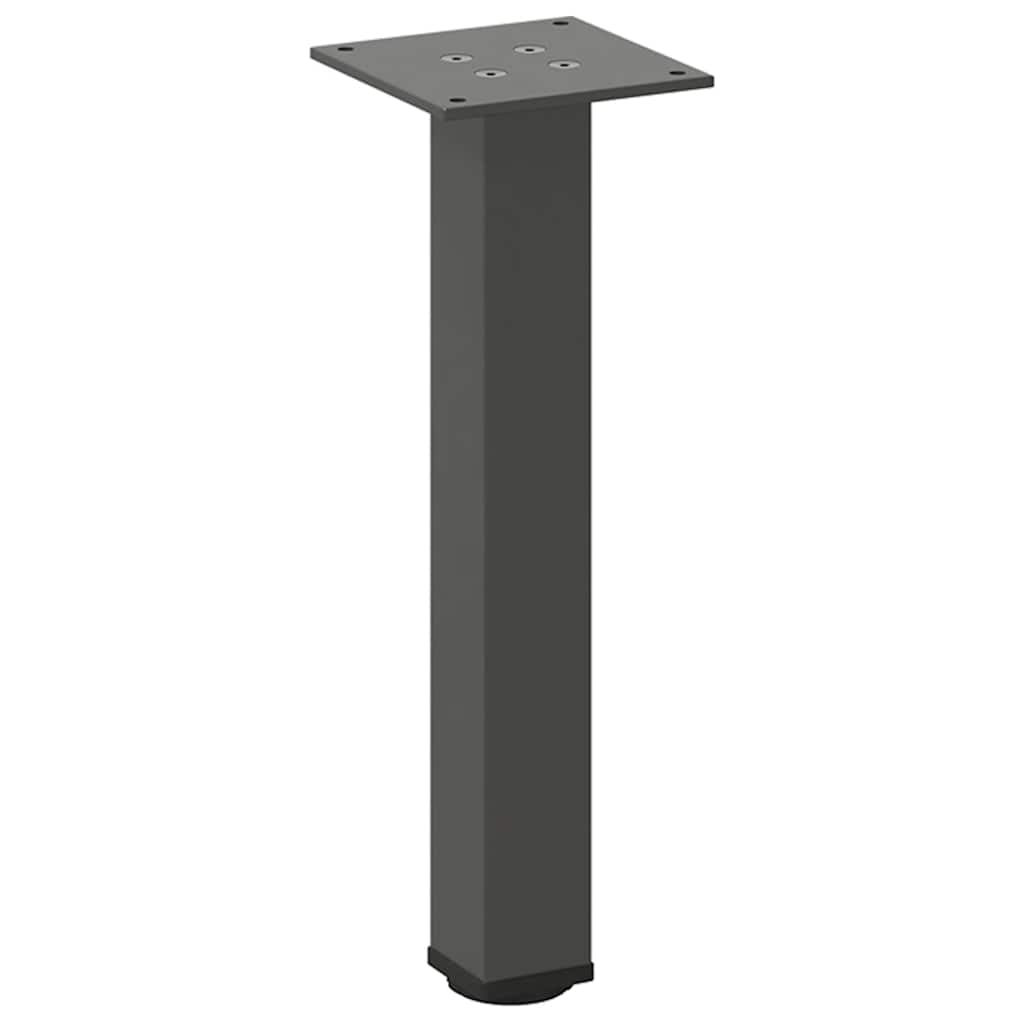 Coffee Table Legs 4 pcs Anthracite 30-32 cm Steel
