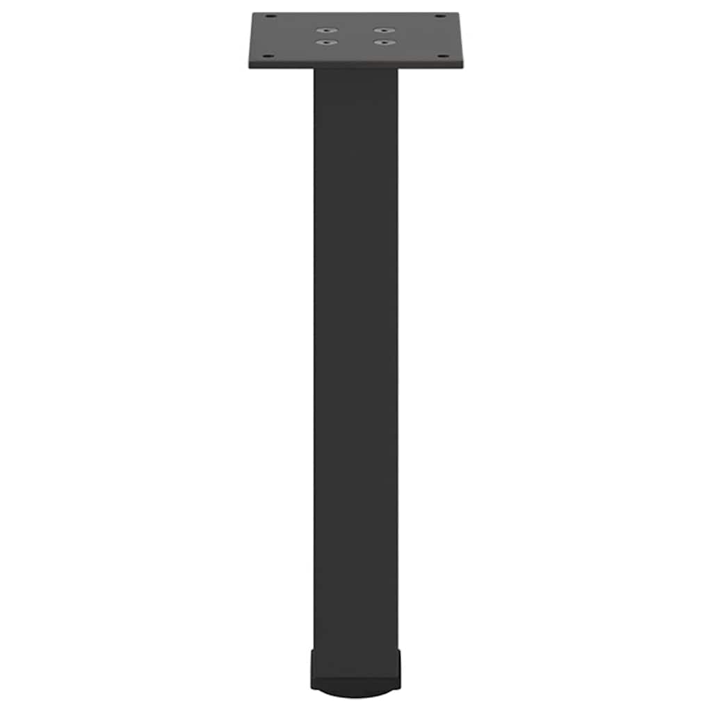 Coffee Table Legs 4 pcs Black 42-44 cm Steel