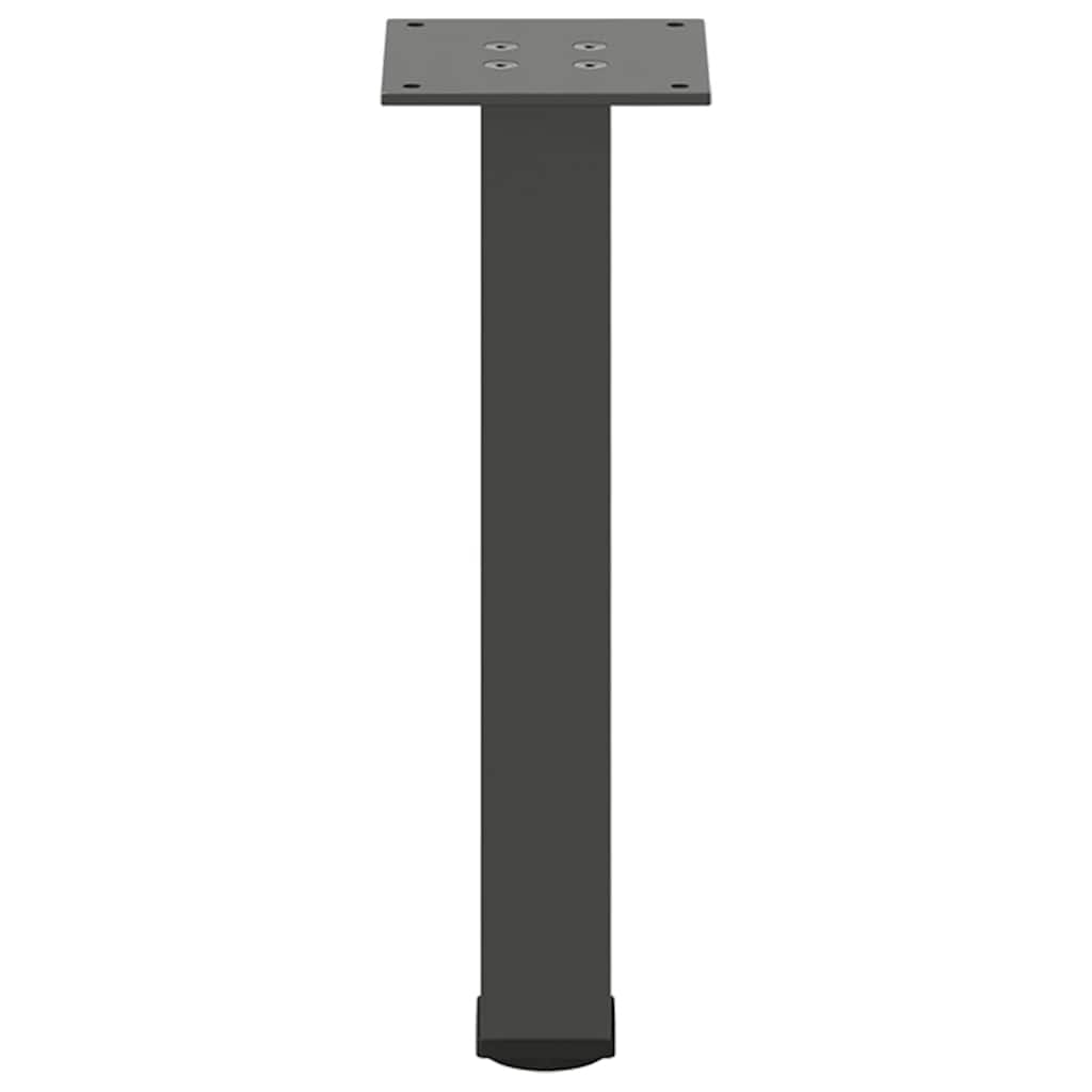 Coffee Table Legs 4 pcs Anthracite 42-44 cm Steel