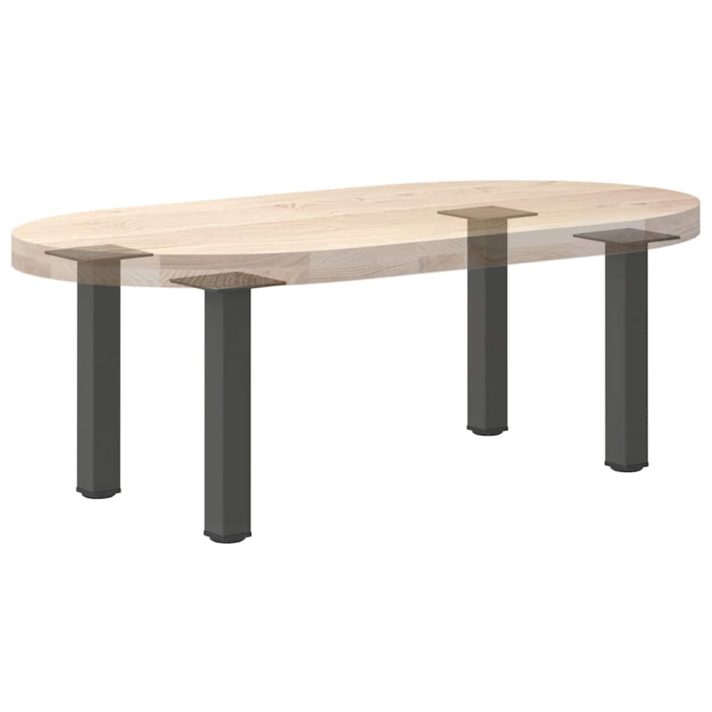 Coffee Table Legs 4 pcs Anthracite 42-44 cm Steel