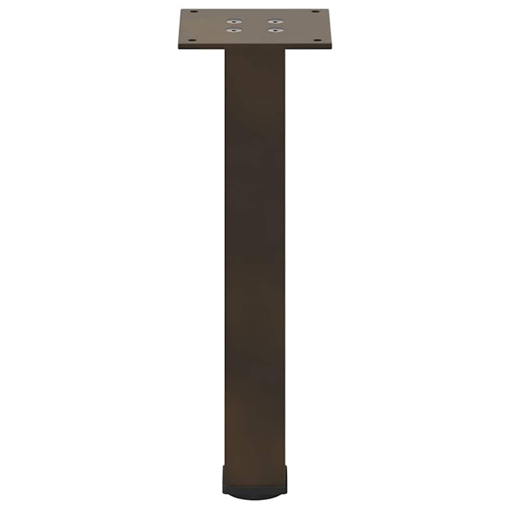 Coffee Table Legs 4 pcs Natural Steel 42-44 cm Steel