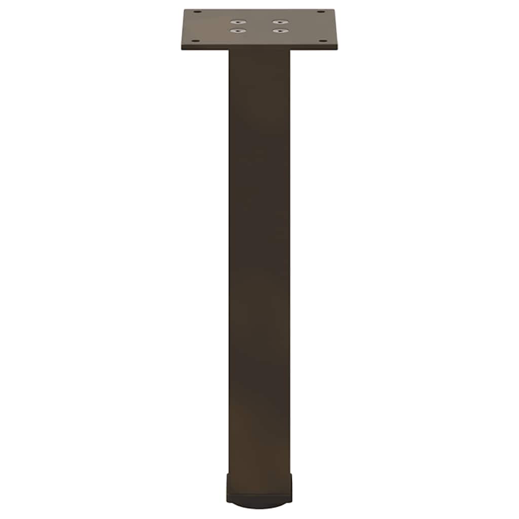 Coffee Table Legs 4 pcs Natural Steel 42-44 cm Steel
