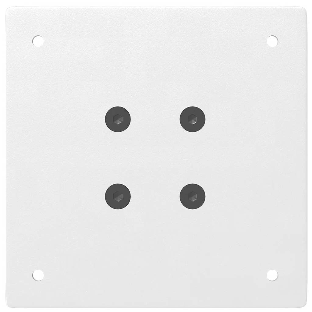 Coffee Table Legs 4 pcs White 30-32 cm Steel