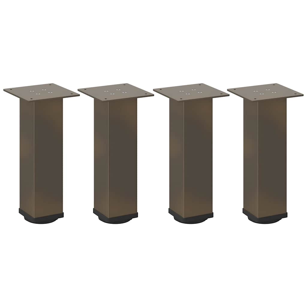 Coffee Table Legs 4 pcs Natural Steel 30-32 cm Steel