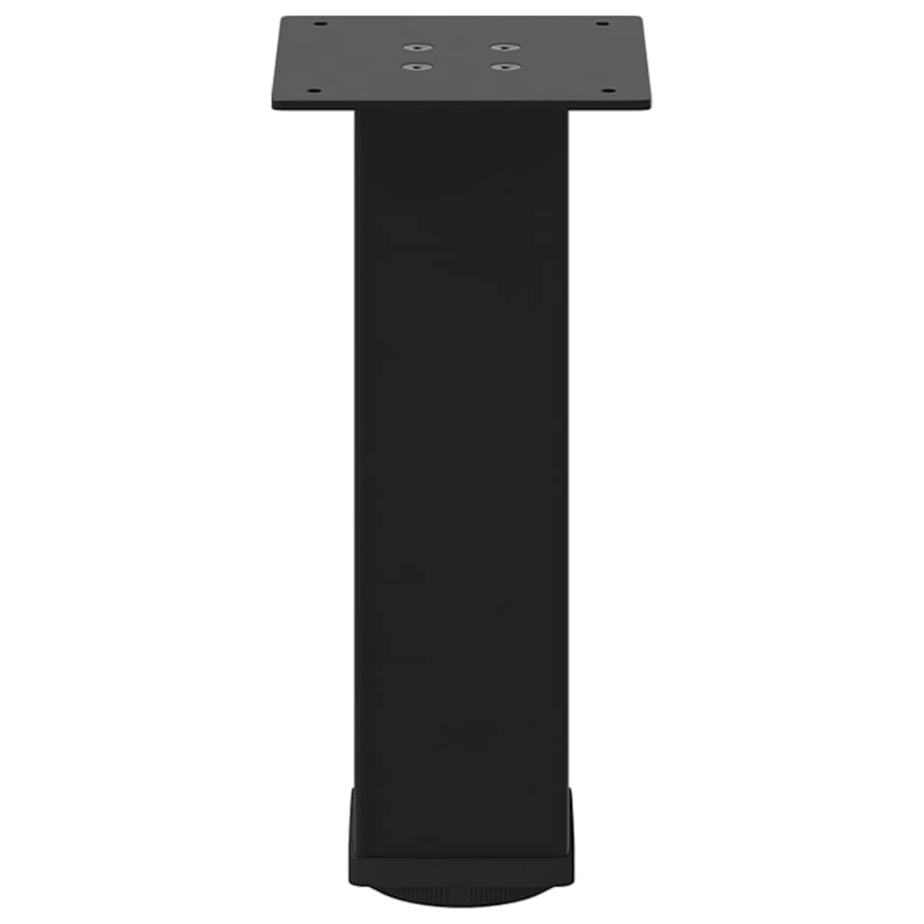 Coffee Table Legs 4 pcs Black 42-44 cm Steel