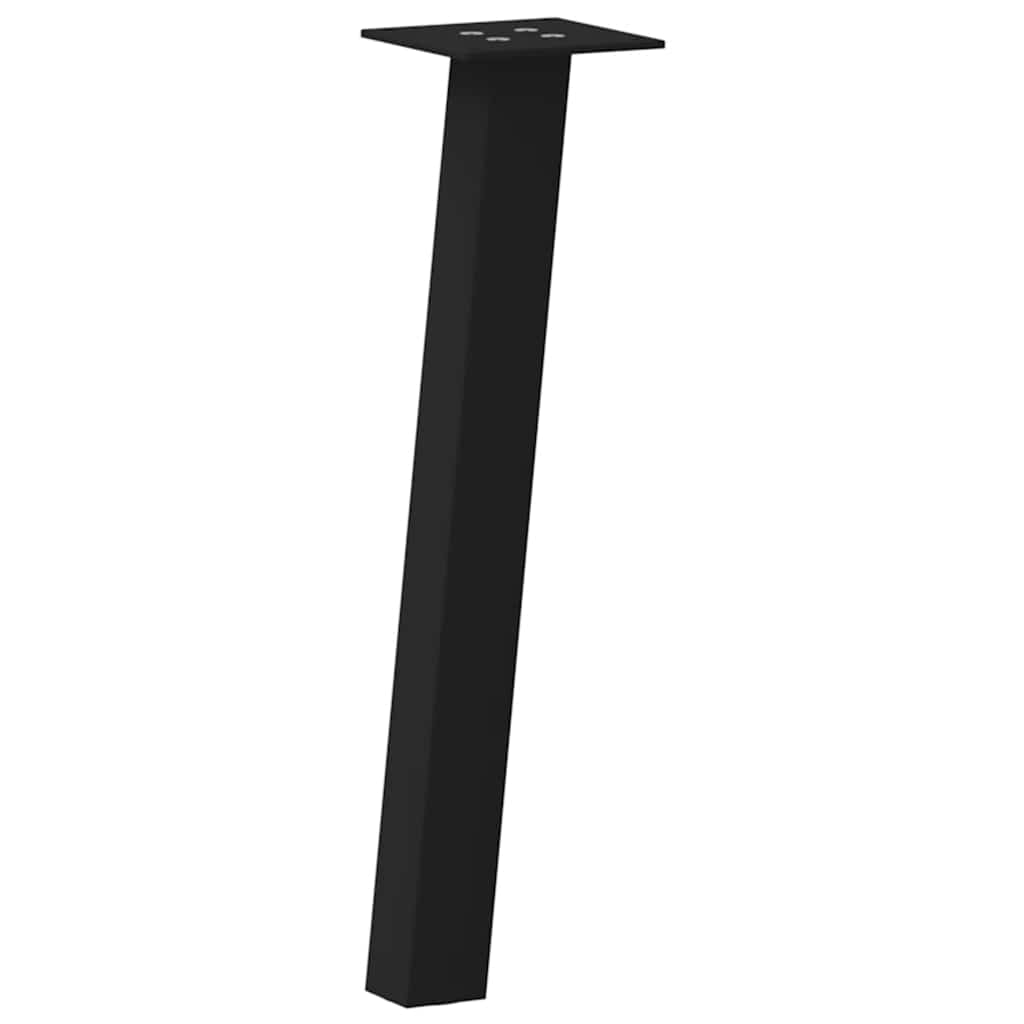 Coffee Table Legs 4 pcs Black 30 cm Steel