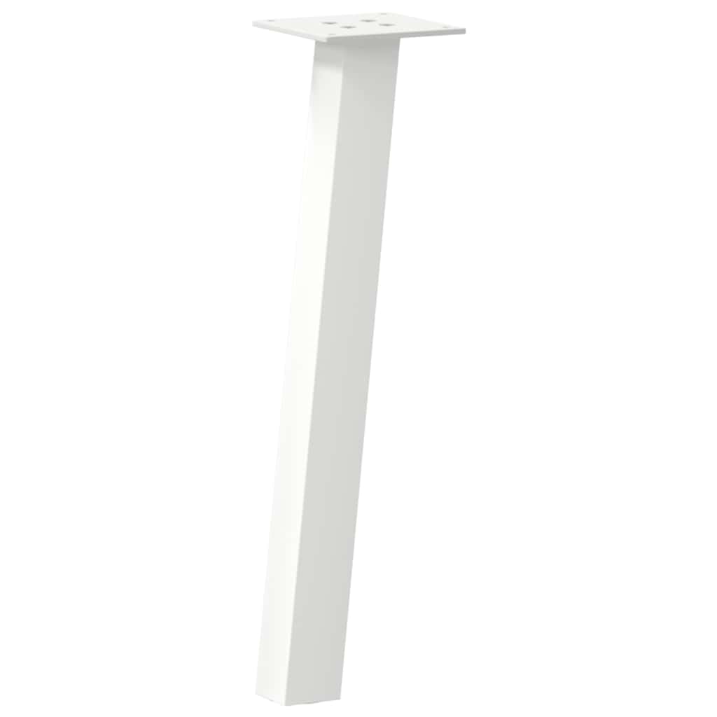 Coffee Table Legs 4 pcs White 30 cm Steel