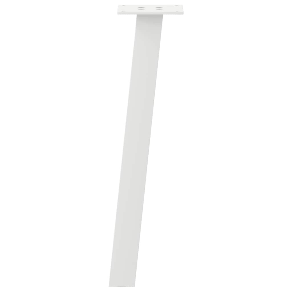 Coffee Table Legs 4 pcs White 30 cm Steel