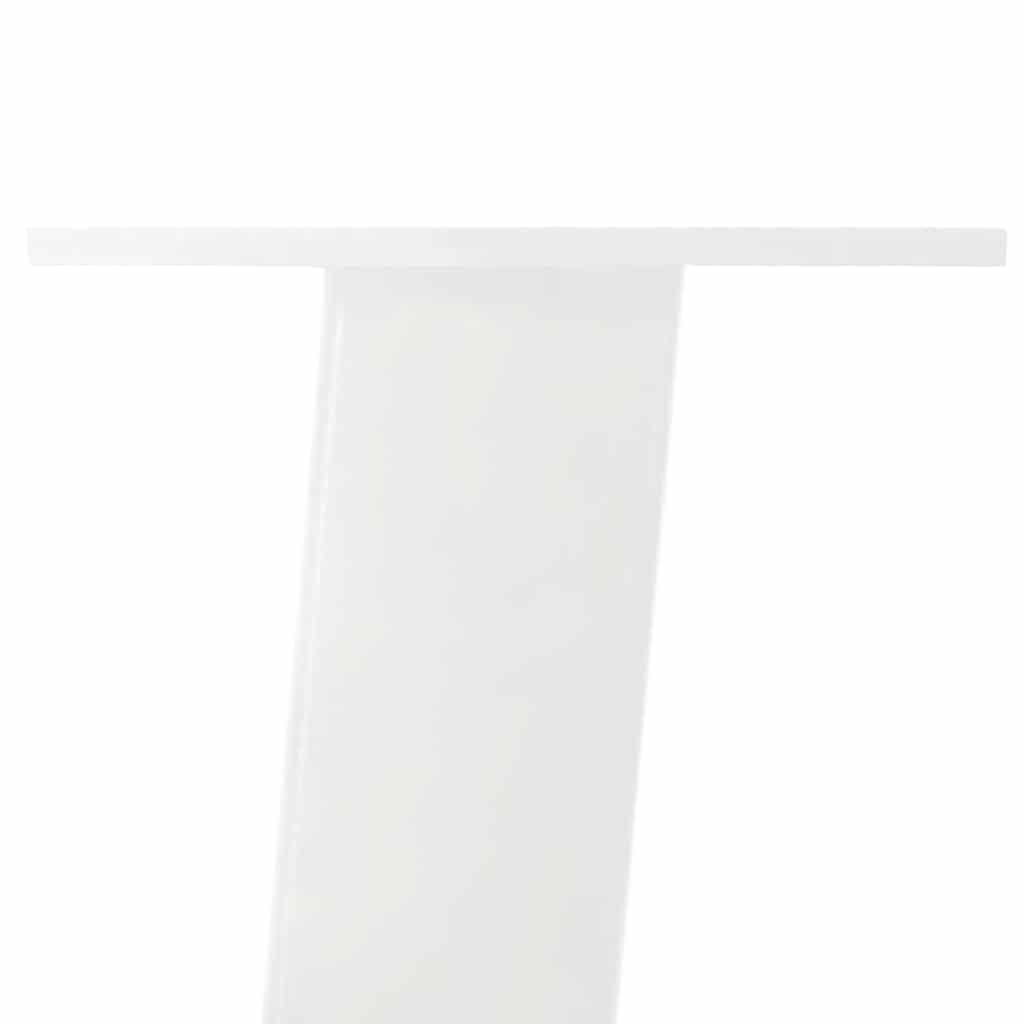 Coffee Table Legs 4 pcs White 30 cm Steel