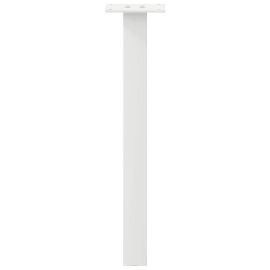 Coffee Table Legs 4 pcs White 42 cm Steel