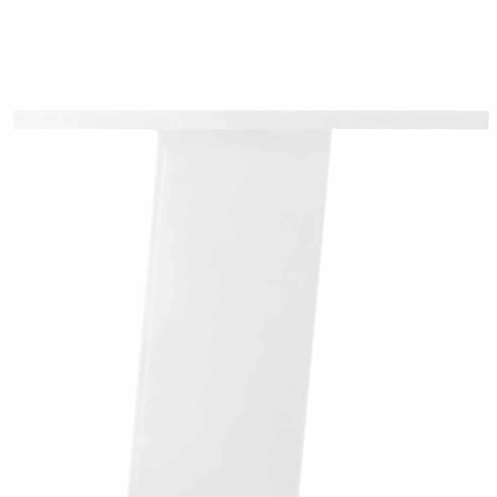 Coffee Table Legs 4 pcs White 42 cm Steel