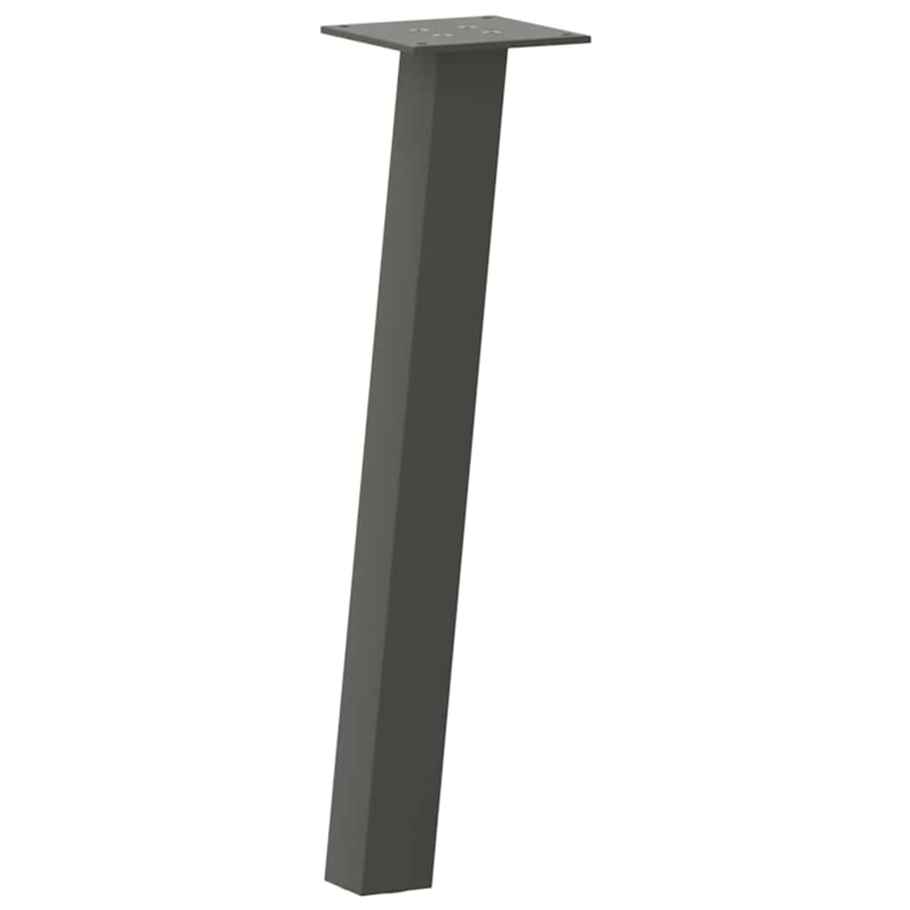 Coffee Table Legs 4 pcs Anthracite 42 cm Steel