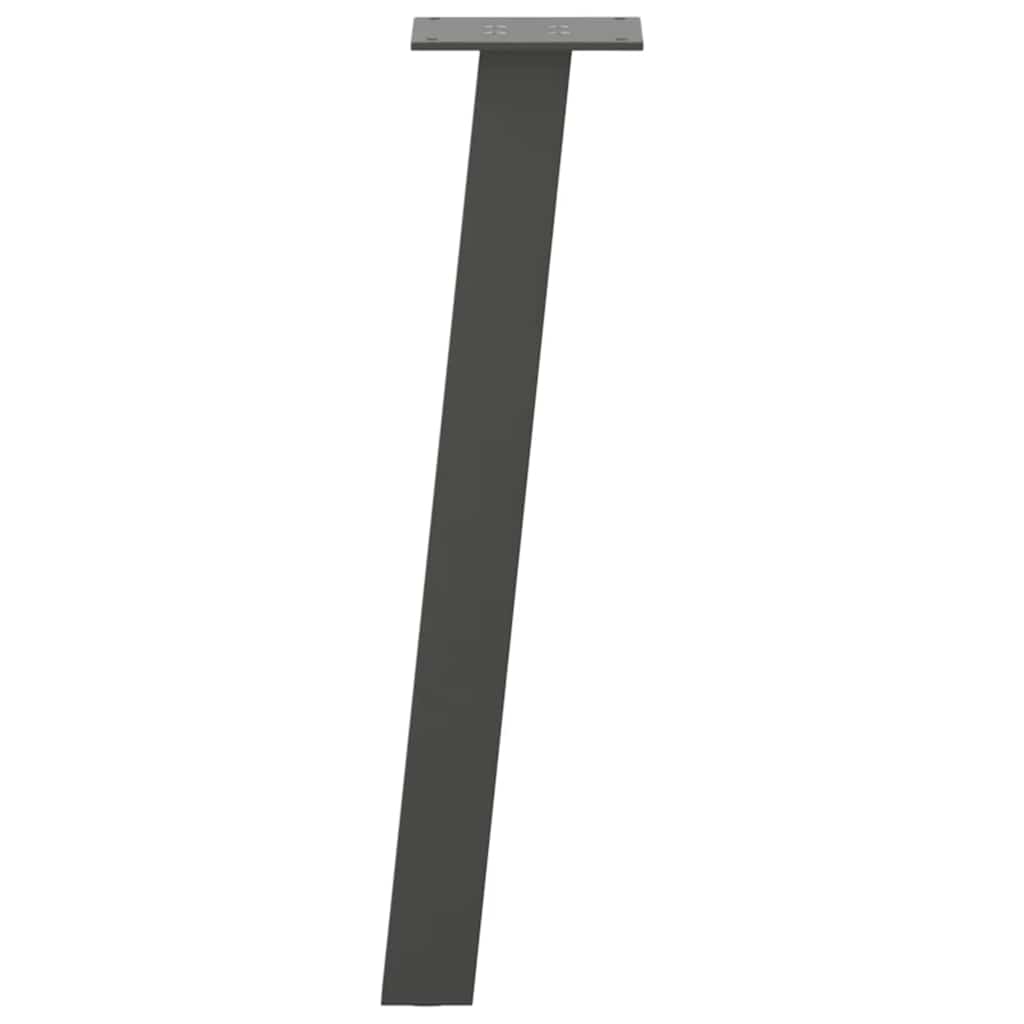 Coffee Table Legs 4 pcs Anthracite 42 cm Steel